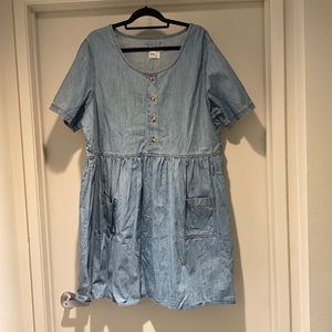 Denim dress